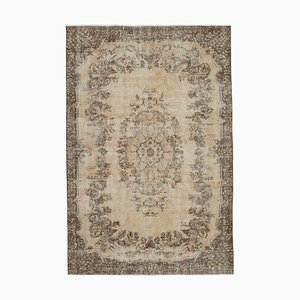 Tapis Vintage Anatolien Beige Fait Main, Beige