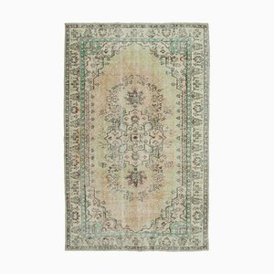 Tapis Vintage Beige Fait Main, Faite Main, Turquie