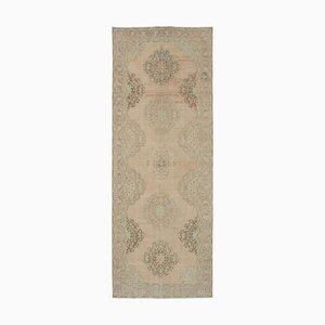 Tappeto vintage decorativo beige con mani giunte orientali beige