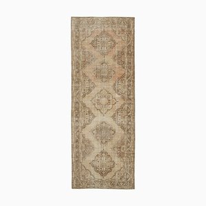 Beige Tapis Décoratif Vintage Fait Main, Turquie