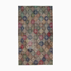 Oriental Multicolor Handmade Wool Vintage Carpet