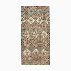 Tapis Multicolore Oriental Fait Main Vintage en Laine