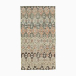 Tapis Vintage Anatolien Multicolore Artisanal en Laine