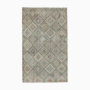 Tapis Beige Fait Main Vintage en Laine, Turquie