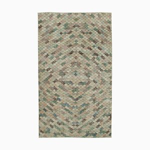 Tapis Multicolore Oriental Fait Main Vintage en Laine