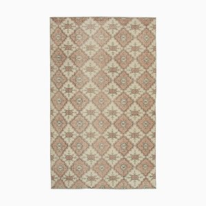 Tapis Multicolore Oriental Fait Main Vintage en Laine