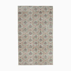 Tapis Beige Fait Main Vintage en Laine, Turquie