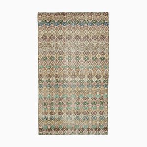 Tapis Vintage Multicolore Anatolien en Laine Fait Main