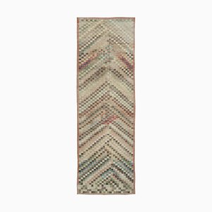 Oriental Multicolor Handmade Wool Runner Rug