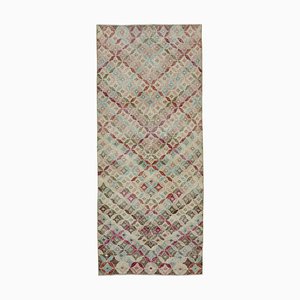 Anatolian Multicolor Handmade Wool Runner Rug