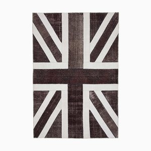 Handmade Wool Vintage Flag Carpet