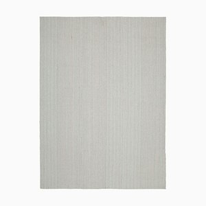 Tappeto Kilim Flatwave di lana fatto a mano beige