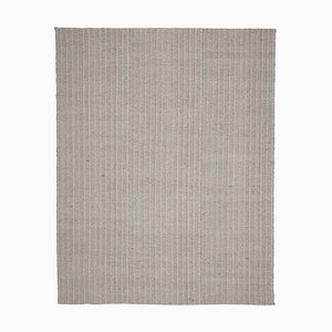 Handgewebter Mehrschichtiger Flatwave Kilim Teppich aus Wolle