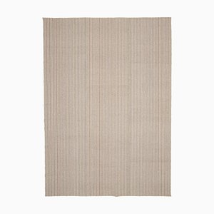 Handgewebter Mehrschichtiger Flatwave Kilim Teppich aus Wolle