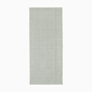 Tappeto Kilim Flatwave di lana fatto a mano beige