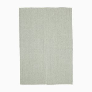 Beige Hand Knotted Wool Flatwave Kilim Carpet