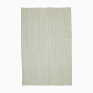 Tappeto Kilim Flatwave di lana fatto a mano beige