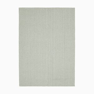 Tappeto Kilim Flatwave di lana fatto a mano beige