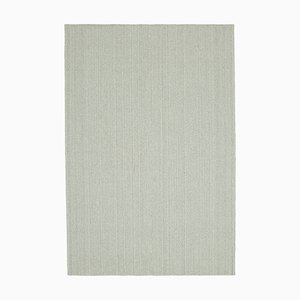 Tappeto Kilim Flatwave di lana fatto a mano beige