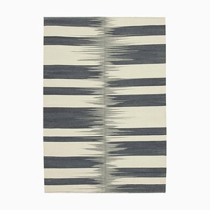 Tapis Kilim Flatwave Bew Anatolien Beige Fait Main