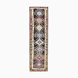 Tapis Multicolore Vintage Fait Main en Laine, Turquie