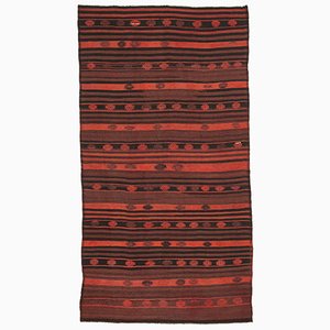 Tapis Kilim Vintage Fait Main en Laine, Turquie