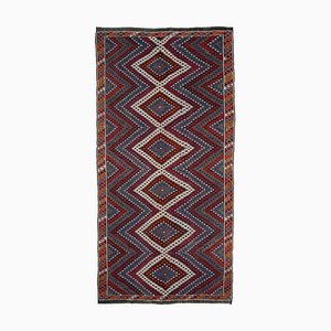 Alfombra Kilim anatolia danesa vintage de lana hecha a mano