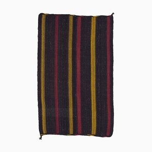 Brown Traditional Handmade Tribal Wool Vintage Kilim Carpet