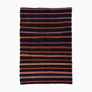 Anatolian Traditional Handmade Tribal Wool Vintage Kilim Carpet