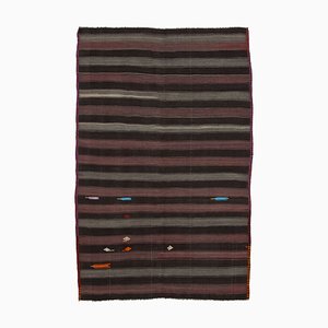 Türkischer Handgeknüpfter Handgeknüpfter Kelimteppich aus Indischer Stammes- Wolle