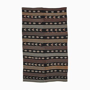 Anatolischer Dekorativer Handgeknüpfter Vintage Kilim Teppich aus Indigener Wolle