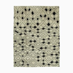 Floraler marokkanischer Handgewebter Teppich