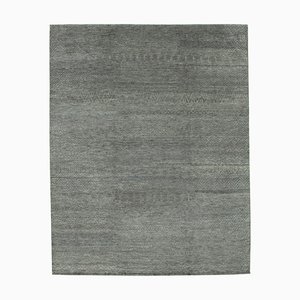 Grey Moroccan Handwoven Long Pile Tribal Rug