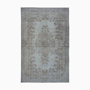 Tapis Overdyed Gris en Laine, Turquie