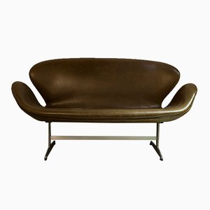 Vintage 3321 Sofa by Arne Jacobsen for Fritz Hansen