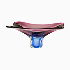 Mid-Century Murano Glass Bowl from Fratelli Toso