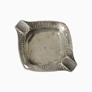 Art Nouveau Pewter Ashtray from Orivit, 1900s