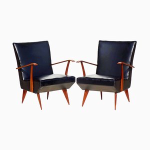 Set of Armchairs by Giulia Veronesi, 1950s