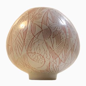 Ovoid Ceramic Vase by Nils Thorsson for Royal Copenhagen, 1950s