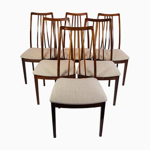 Rosewood Dining Chairs, Denmark, 1960s, Set of 6
