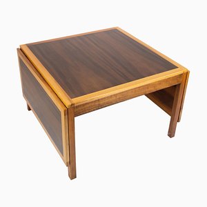 Rosewood Coffee Table with Extensions by Børge Mogensen