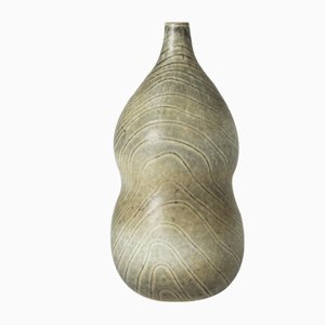 Vase Unique en Grès par Carl-Harry Stålhane