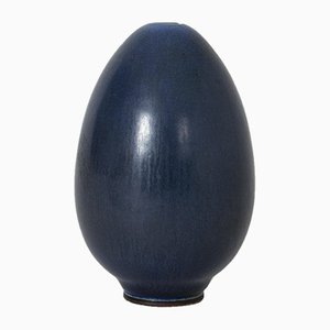 Kleine Ei Vase aus Steingut von Berndt Friberg