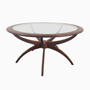 Table Basse Araignée Ronde par Victor Wilkins pour G-Plan, 1960s