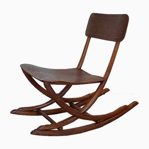 Sedia a dondolo nr. 16 di Thonet, fine XIX secolo