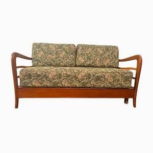 Extendable Cherry Wood Sofa by Paolo Buffa, 1950s