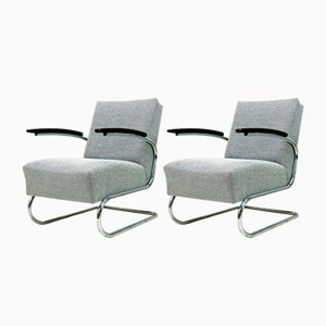 Vintage Armchairs from Mücke Melder, 1930s, Set of 2