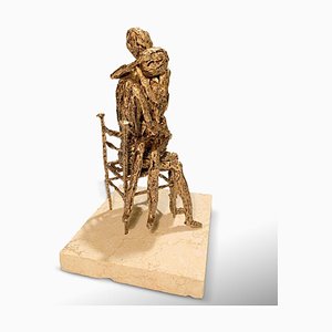 Fero Carletti, Tenderness, Metallic Sculpture, 2020