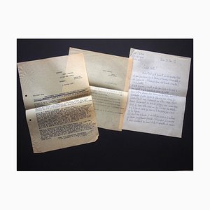 Léon Gischia, Correspondence by L. Gischia To N. Jacometti, 1954-1955