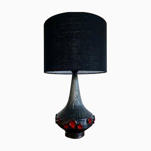 Belgian Art Pottery Table Lamp by Rogier Vandeweghe for Perignem, 1960s